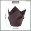 200 Chiếc Cốc Nướng Bánh Cupcake Tulip, Giá Đựng Bánh Muffin, Dụng Cụ Bọc Bánh Cupcake Mộc Mạc, Màu Nâu, Trắng Và Thiên Nhiên