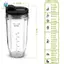 2 Gói Thay Thế 24 Oz Máy Xay Sinh Tố Cốc Có Nắp Cho Tự Động IQ BL450 BL480 NN102 Phụ Kiện Máy Xay Sinh Tố