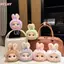HFSHY Dainty Đầu Thỏ Sang Trọng Bapa Mặt Dây Chuyền Mềm Mại Đáng Yêu Trang Trí Món Quà Hoàn Hảo Cho Người Hâm Mộ Thỏ Trẻ VN