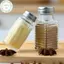 Bình gia vị thủy tinh PUSKY có nắp Bộ chai muối và tiêu 2 chiếc Hộp đựng gia vị mặt bàn nhà bếp để nấu ăn tại nhà VN