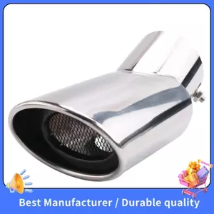 Phụ Kiện Phù Hợp Cho Crv Cr-V 2012 2013 2014 2015 Ống Xả Giảm Thanh Đầu Ống Đuôi Finisher End Viền Thép Không Gỉ
