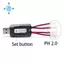Bộ sạc pin CX405 4CH Micro USB cho 1S LiPo / LiHv 4.2V / 4.35V cho máy bay trực thăng RC Máy bay không người lái đồ chơi