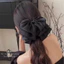 Lông Tơ Khối Lượng Tóc Nơ Lớn Hoa Bud Lấy Kẹp, Cảm Thấy Satin Lưng Đầu Đĩa Tóc Sang Trọng Tất Cả Trận Đấu 1TBL