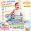 Gối Thời Gian Vui Nhộn Gối Ngủ Trưa,Gối Hỗ Trợ Trẻ Em Lưỡi Liềm Mềm Có, Đồ Chơi Phát Triển Giác Quan