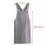 XUAN Nấu Ăn Cotton Tạp Dề Nhà Bếp Thoáng Khí Chống Mòn Người Lớn Eo Tạp Dề Chống Mọc Mềm Nhà Hàng Quần Áo Làm Việc Nhà VN