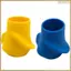 Thiết bị chỉnh sửa hỗ trợ tay cầm quần vợt chống trượt di động Huấn luyện viên 2 chiếc Thiết kế thoải mái