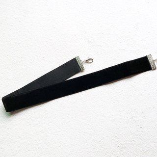 Vòng cổ Choker tối giản bằng dây nhung cho nữ, dây cổ tay phong cách Ins