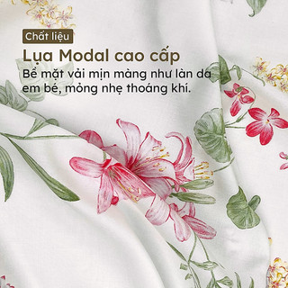 Chăn Vỏ Chăn (Mền) lớn Lụa Modal cao cấp Hân Võ, chất mềm mịn