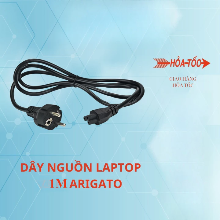 Dây nguồn sạc laptop - Cáp nguồn kết nối điện 220v tới cục sạc laptop