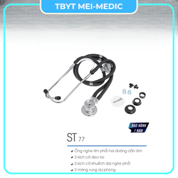 Ống Nghe Y Tế 2 Dây Microlife ST-77 Chính Hãng | Nghe Huyết Áp, Nhịp Tim và Phổi Chất Lượng Cao