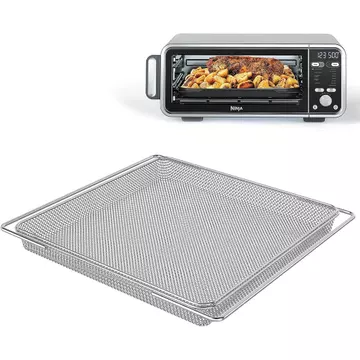Thay thế giỏ chiên không khí cho lò nướng nồi chiên không khí NINJA Foodi SP201, Khay thép không gỉ cho Ninja SP300 SP301 SP351, Giỏ lưới cho phụ kiện nồi chiên không khí Ninja Foodi, Khay nướng bánh