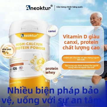 Sữa bột Aneoktur giàu selen canxi protein cho người cao tuổi túi quà tặng sức khỏe 430g