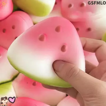 Đồ chơi bóp chống căng thẳng GSFMLO​​, Thiết kế ghim & bóp​​ ​​Hình trái cây ngộ nghĩnh​​ Đồ chơi bóp, ​​Không độc hại & an toàn​​ Giải phóng cảm xúc Đồ chơi giảm căng thẳng mềm và bền bỉ