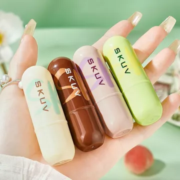 Son Dưỡng Môi Nam Nữ Chống Thấm Nước Không Màu Dưỡng Ẩm Dưỡng Ẩm Son Môi Sơn Lót Son Môi Son Môi Dầu 26.8.19