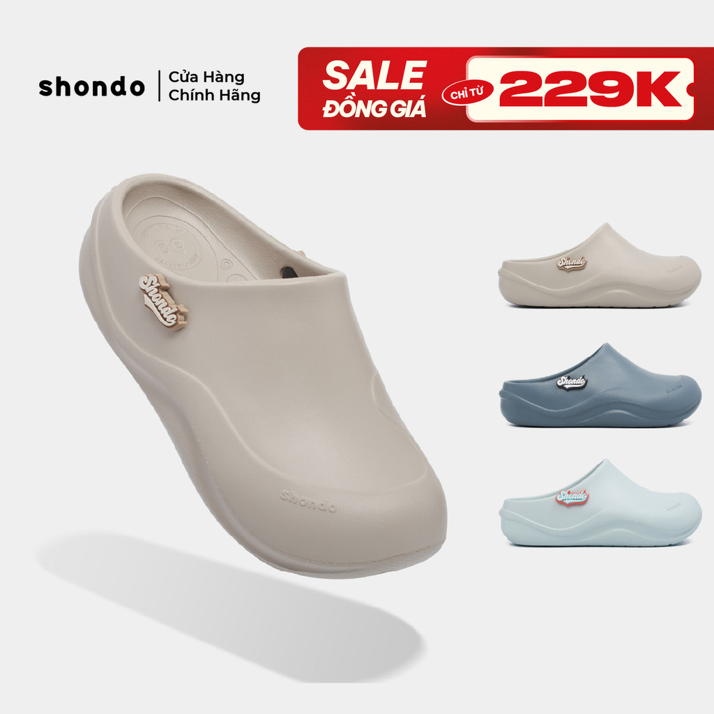 Dép sục unisex Shondo Suke Clog