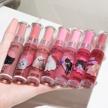 FLORTTE / Flower Lolia Monster Melia Lip Essence Honey Lip Oil Water Glossy Tender Girl Solid Lip Glaze Lip Gloss