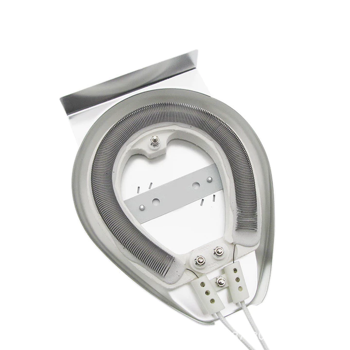 Universal Little Sun Heater Đĩa sưởi ấm Quạt sưởi điện Quạt tản nhiệt 1000W / 1200W Niken Chrome Dây sưởi ấm Đĩa nhôm MULT