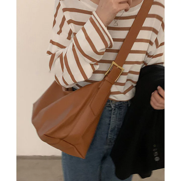 Women's Korean-Style Underarm Bag – Large, for Work – 5
