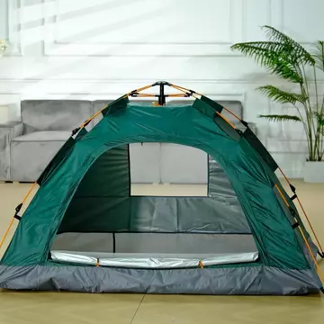 Lều Bán Buôn Lều Di Động Ngoài Trời Lều Gấp Cắm Trại Bãi Biển Mở Nhanh Lều Cắm Trại Bạc Keo Lớp Phủ Lều Dày
