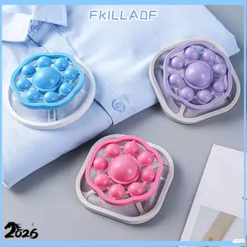 Bộ lọc máy giặt FKIL, Máy bắt tóc lông thú Sản phẩm sạch Túi lọc bóng giặt, Nâng cấp dụng cụ làm sạch Hộ gia đình Túi lưới lọc tái sử dụng cho gia đình & sinh hoạt