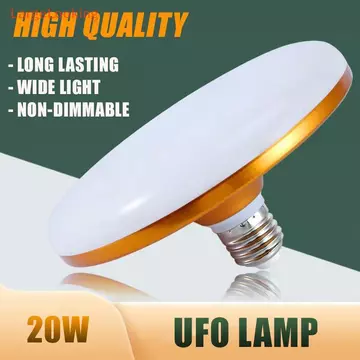 [LargeLooking] Bóng Đèn LED E27 Đèn Led Siêu Sáng 20W 220V UFO Đèn Led Đèn Trắng Trong Nhà Đèn Bàn Đèn Nhà Để Xe