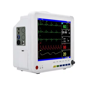 Máy monitor theo dõi tim đa thông số y tế, máy điện tim di động, đo oxy tại nhà, chính hãng