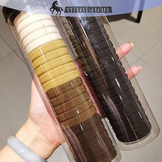 Onetimingfine 20 Cái / bộ Nữ Co Giãn Tóc Đuôi Ngựa Giá Đỡ Dây Cao Su Nhiều Màu Sắc VN
