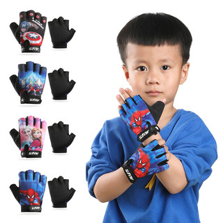 Găng tay lông cừu ấm áp cho bé từ 3 đến 9 tuổi, phù hợp đi xe đạp và chơi ngoài trời