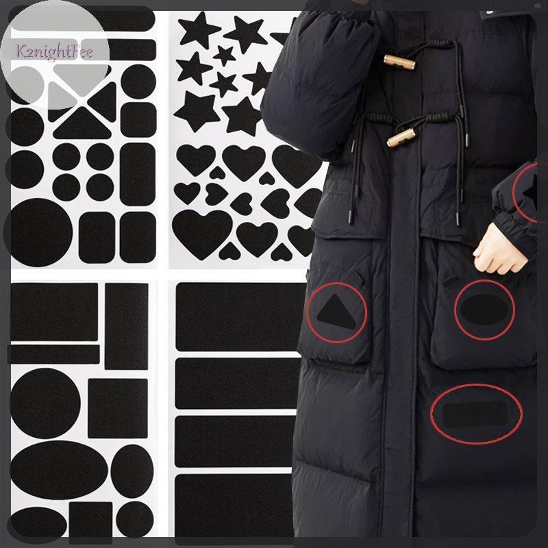 Miếng dán sửa chữa vải tự dính K2nightFee Universal Black - Quick Fix Cho Áo Khoác