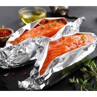 Cuộn giấy bạc nướng thực phẩm, bọc thực phẩm