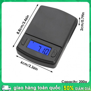Cân Tiểu Ly 0.01g – Cân Kỹ Thuật Số Mini Bỏ Túi Cân Trang Sức, Bột, Trà, Cà Phê Siêu Chính Xác