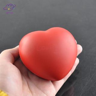 HFTOY 1 X Tập thể dục hình trái tim Giảm căng thẳng Bóp cao su đàn hồi Bọt mềm ~