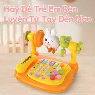 Đồ Chơi điện Thoại Cho Bé,Âm Thanh Và ánh Sáng Tuyệt Vời,Kích Thích Thính Giác & Thị Giác,Đồ Chơi Giáo Dục Cho Trẻ Em