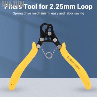 hilivn 2.25mm One Step Looper 9 Pin Looping Kìm cho 18-26 Đồng hồ đo Thủ công Dây Vàng Bạc Đồng Sắt cuộn dây Tay cầm màu vàng