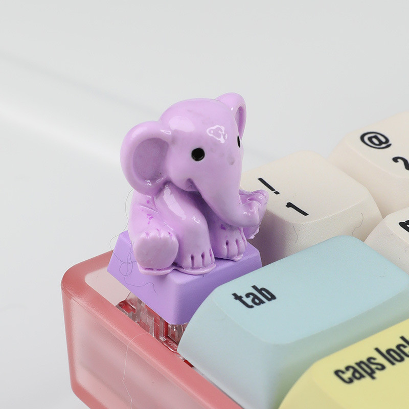 Keycap Hình Voi Mini Dễ Thương Trang Trí Bàn Phím Cơ | KCAP - World of keycaps