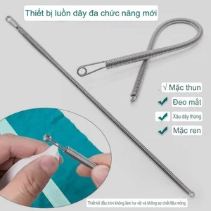 Dụng cụ luồn chun, cây luồn thun lò xo quần áo kiểu mới - FE123