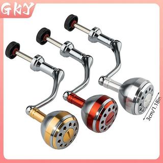 Máy Câu GKY 500-7000 Tay Cầm Thay Thế Tay Cầm Kim Loại Hợp Kim Nhôm Có Thể Gập Lại Nhiều Màu Tay Cầm GKY