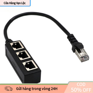[vạn]Bộ Chia Mạng LAN RJ45, Dây Cáp Ethernet Tiện Dụng Kết Nối Nhiều Thiết Bị Mạng