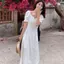 Đầm đỏ nữ corset suông dáng dài đầm dạo phố nhẹ nhàng xinh nhẹ nhàng đi biển váy liền công sở