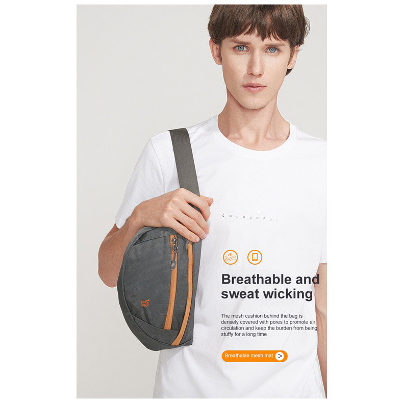 CAMEL CROWN Túi Đeo Chéo Ngực/Hông/Thắt Lưng Dung Tích Lớn Đa Năng Siêu Nhẹ Thích Hợp Mang Đi Du Lịch Cho Nam Và Nữ