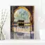 Al-Aqsa Nhà Thờ Hồi Giáo Kaaba Hồi Giáo Canvas Poster Màu Nước Tranh Hồi Giáo Hiện Đại Trang Trí Tường Nhà Không Khung bigsize