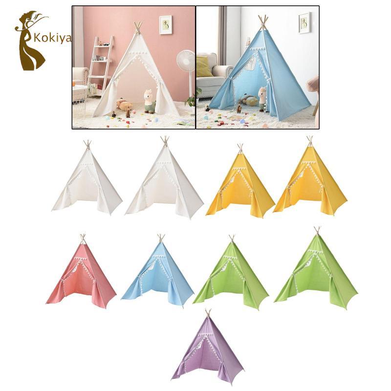 Lều Teepee dành cho trẻ em để vui chơi trong nhà và ngoài trời, Quà tặng cho không gian sinh hoạt