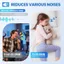 Tấm cách âm DONOVANQQ, Tấm cách âm mật độ cao hình vuông, Tấm nỉ tắt tiếng bằng sợi Polyester tự dính DIY