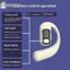 Cheenm Wireless 5.4 Open 180 ° Tai nghe dẫn truyền không khí xoay Giảm tiếng ồn Cuộc gọi thể thao Tai nghe không trong tai VN