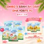 Combo 5 Túi Bánh Ăn Dặm DHA Yobite đủ vị, Gạo Organic, Tan Nhanh, An Toàn Cho Bé 6M