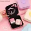 {AKIN} Túi đựng cáp nút thắt trái tim di động Túi du lịch cho dây sạc USB Hộp đựng tai nghe để sử dụng hàng ngày {a}