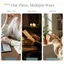 PNPIA- Vòng tay hoa pha lê Pastel thủ công Dây bện có thể điều chỉnh Trang sức thẩm mỹ dễ thương cho bé gái tuổi Teen Quà tặng sinh nhật