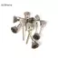 GCDHome 10 Chiếc Bàn Chải Dây Kim Loại Loại Loại Bỏ Rỉ Sét Dây Thép Bánh Xe Có Chân Cực Phẳng Dây Đồng Bánh Xe Đánh Bóng Bàn Chải HOT
