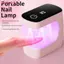 Đèn chăm sóc móng tay Mini UV AFTEROF, Đèn sấy móng tay có thể sạc lại USB, Đèn LED UV di động Đèn chữa Flash Sử dụng du lịch tại nhà