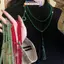 TMOY Đá Tự Nhiên Cầu Nguyện Nelace Nữ Thiền Pha Lê Xanh Nelace Dài sel Chokers Quà Tặng TMOY